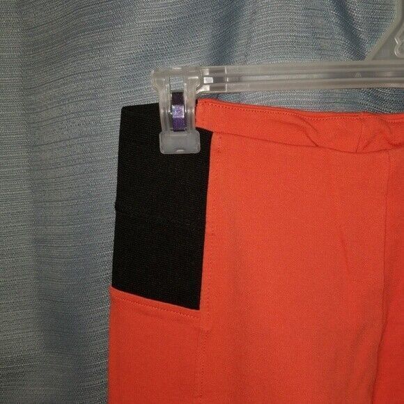 Chocolate Stretchy Skinny Pants Size L Orange - Picture 4 of 5